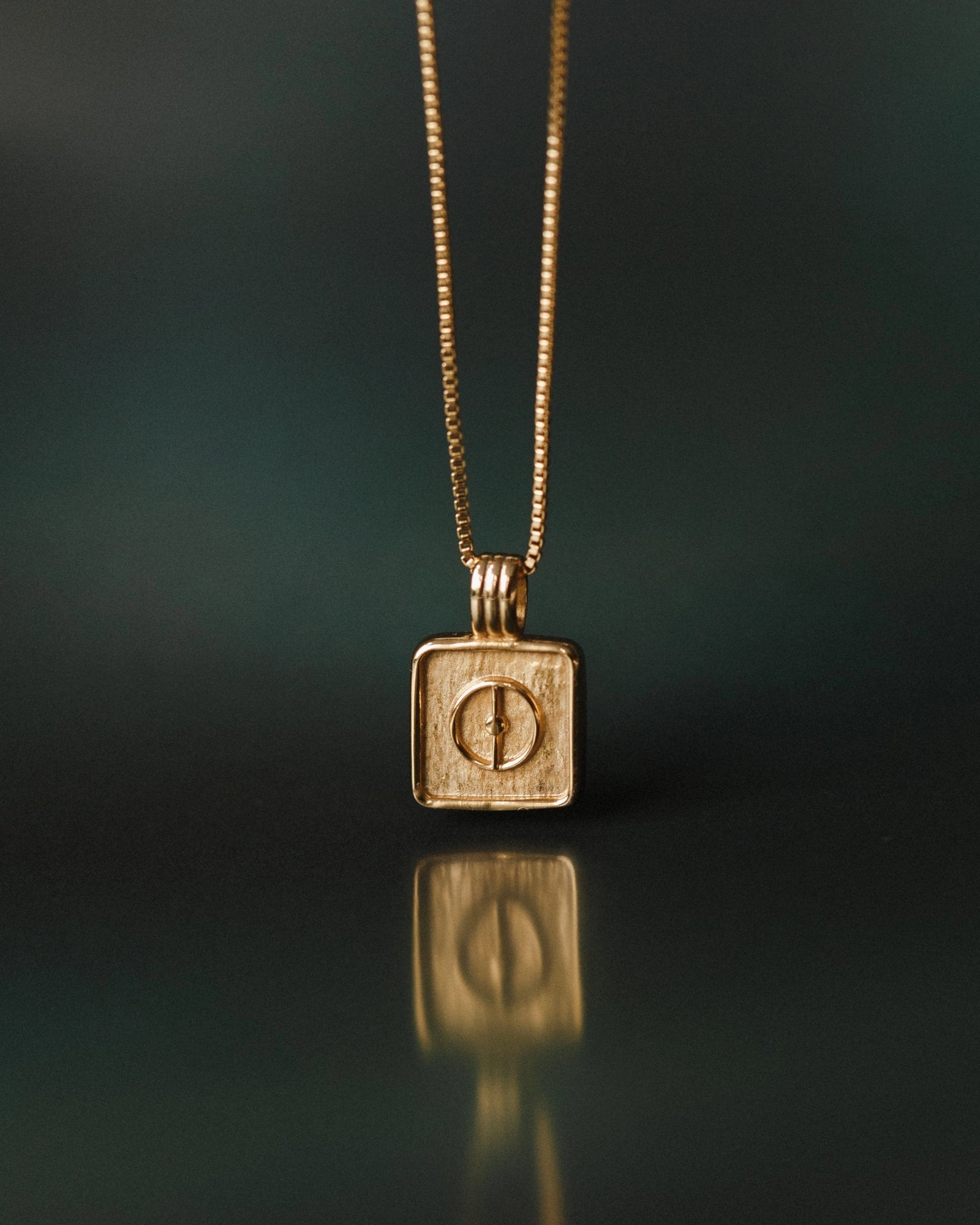Enneagram Type One Necklace Dainty Accent