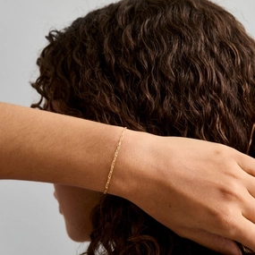 Superior Craft Instant Clarity Crinkle Chain Bracelet