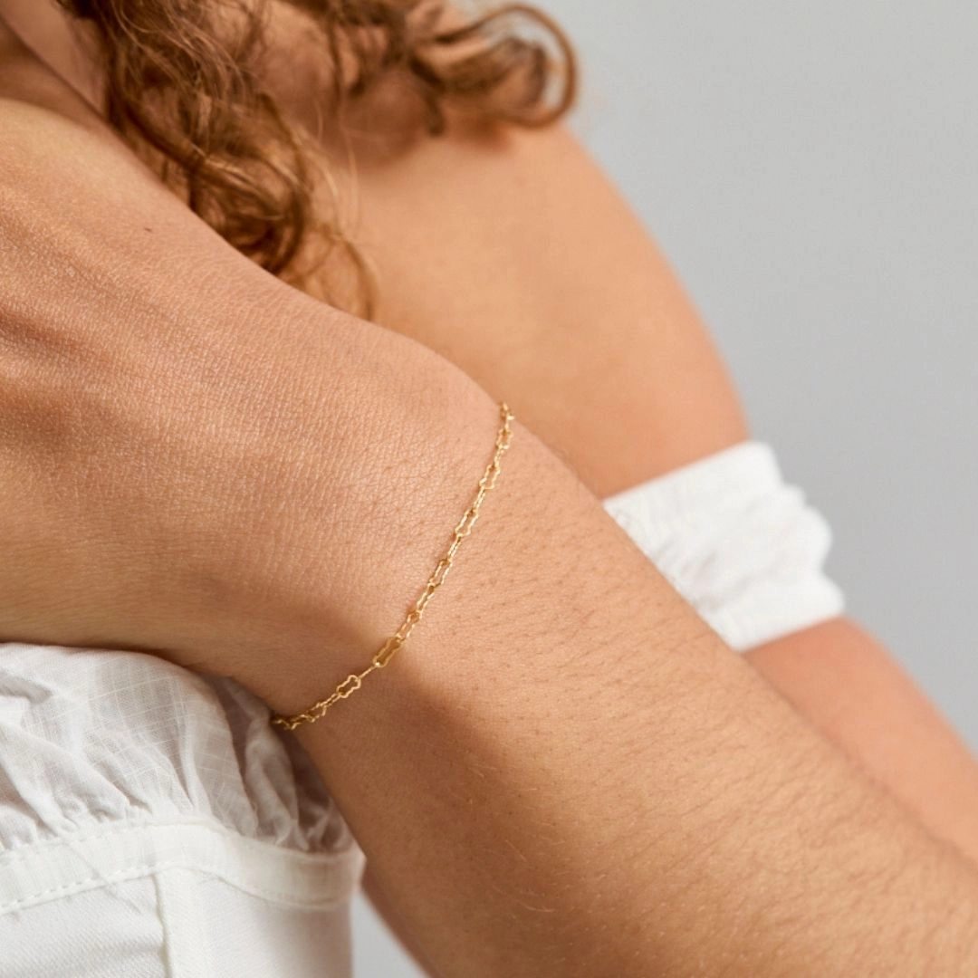 Crinkle Chain Bracelet Unrestricted Creativity Cosmic Appreciation