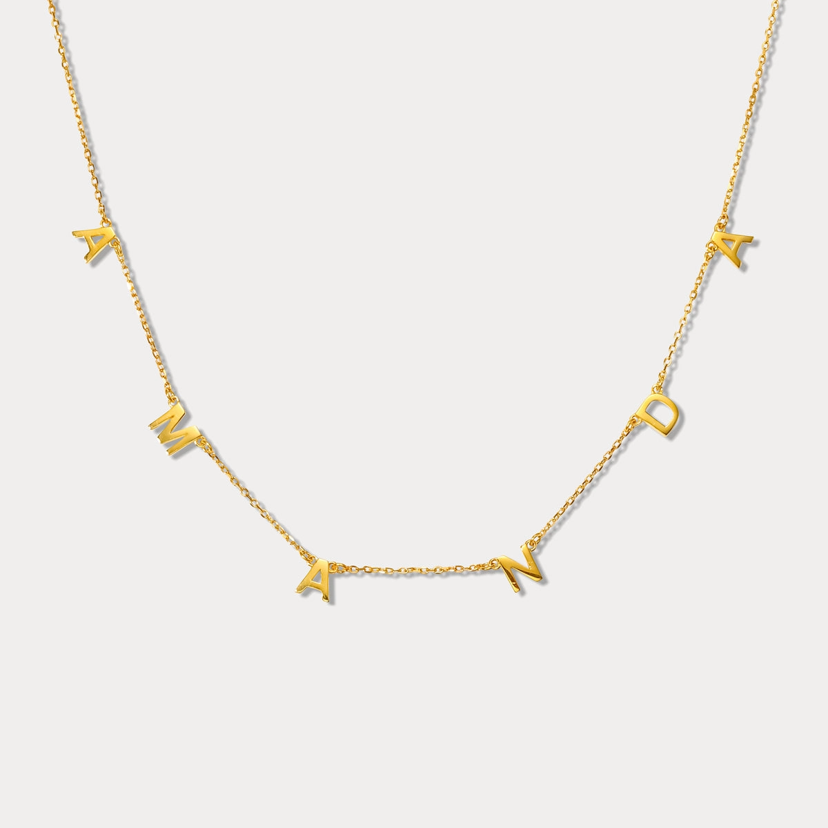 Custom Letter Necklace Gift For Wife