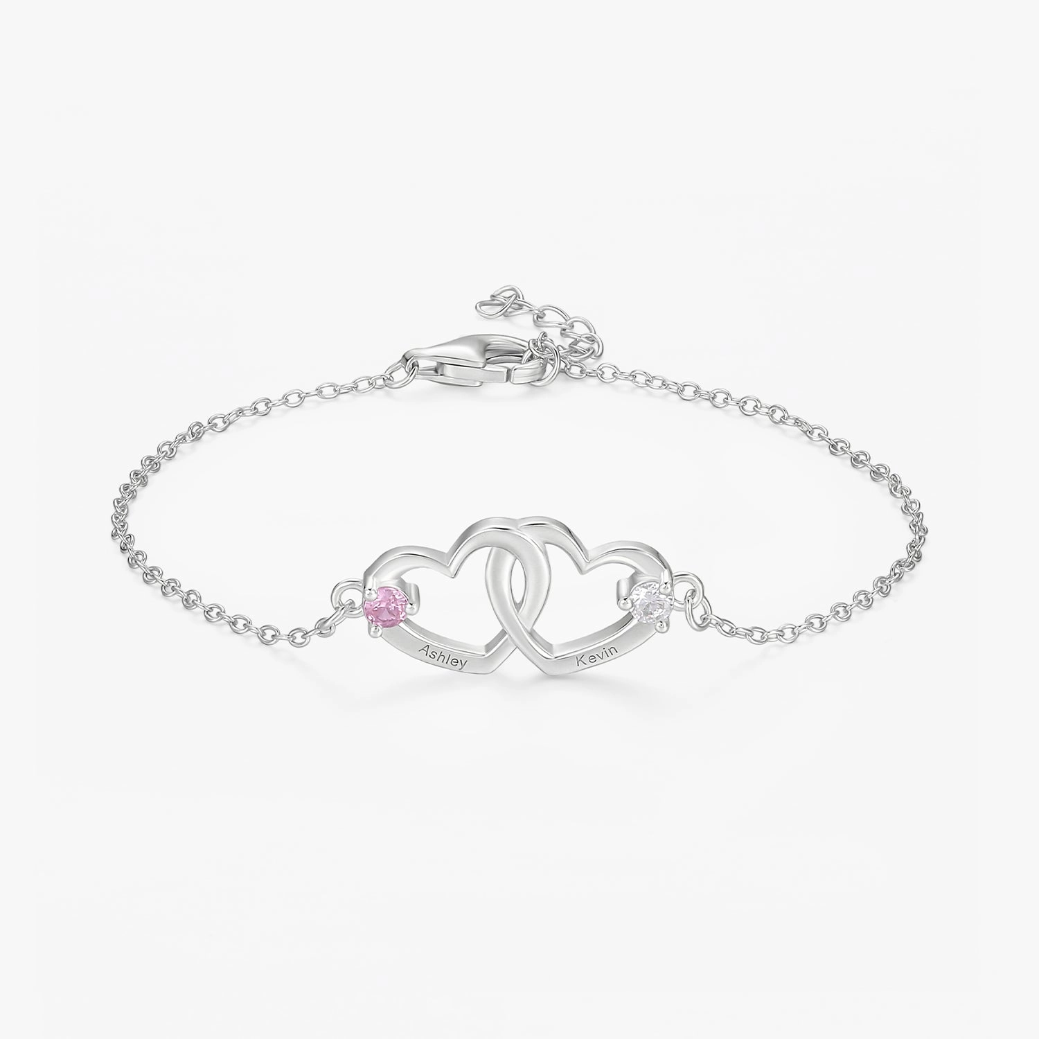 Must-Have Item Customized Heart Promise Bracelet For Women