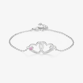 Must-Have Item Customized Heart Promise Bracelet For Women