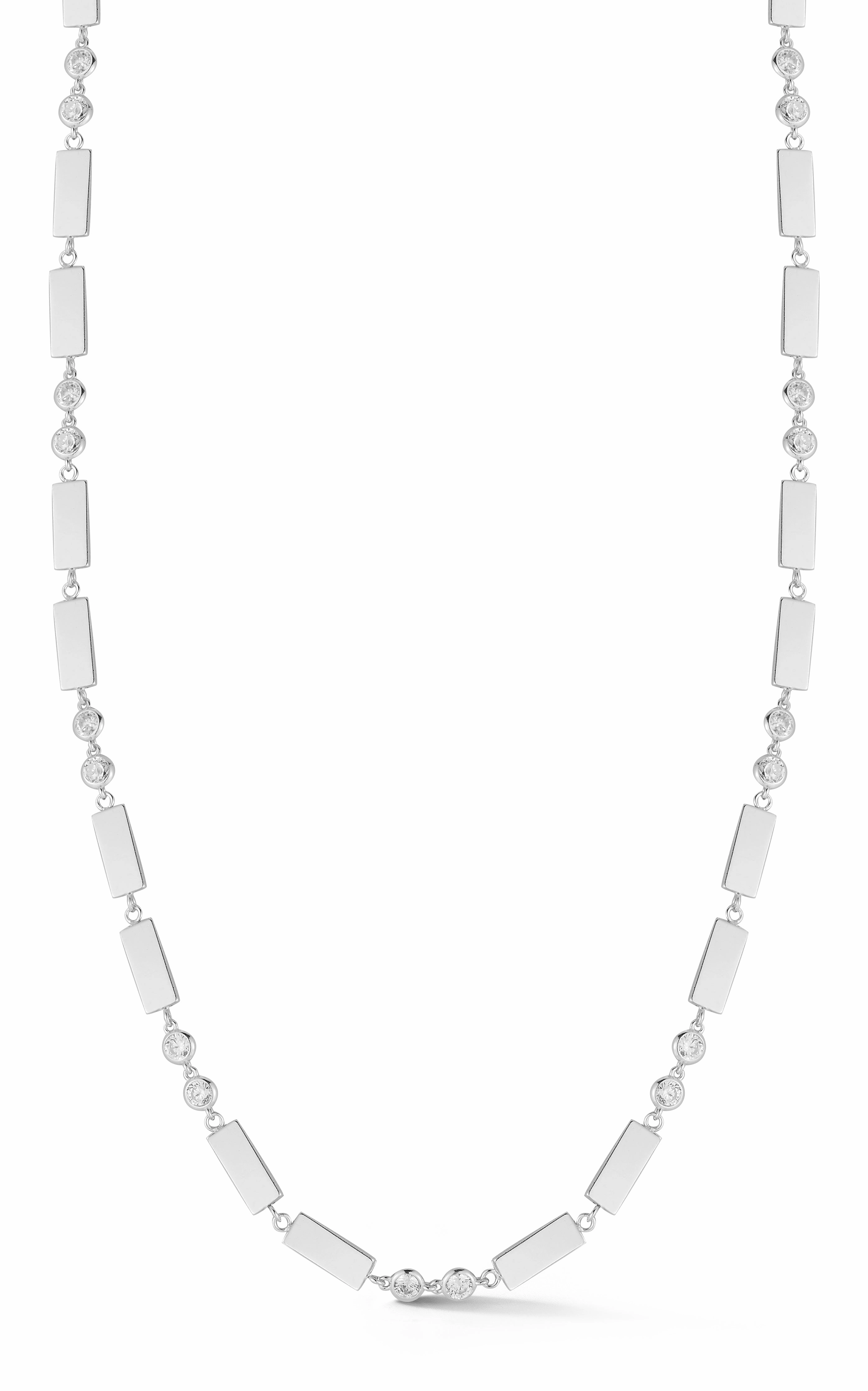 Millennium Adornment CZ Chain Necklace