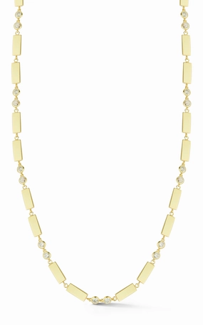 CZ Chain Necklace Exclusive Gift Casual Day Accessory