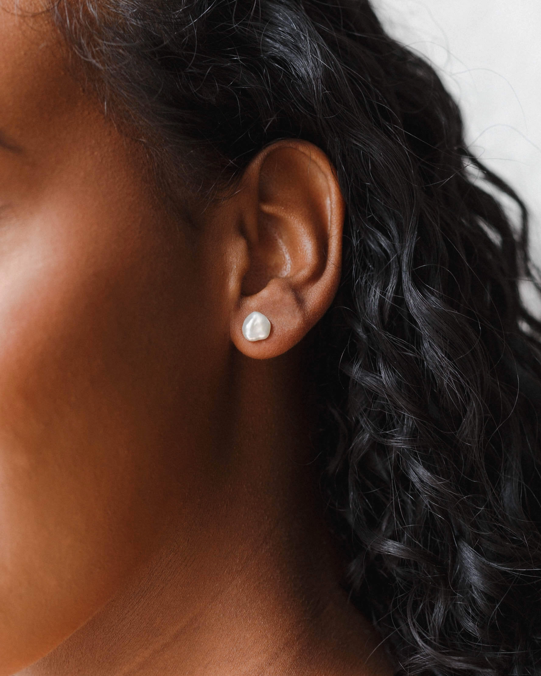 Artful Detail Baroque Pearl Studs