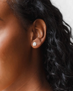 Artful Detail Baroque Pearl Studs