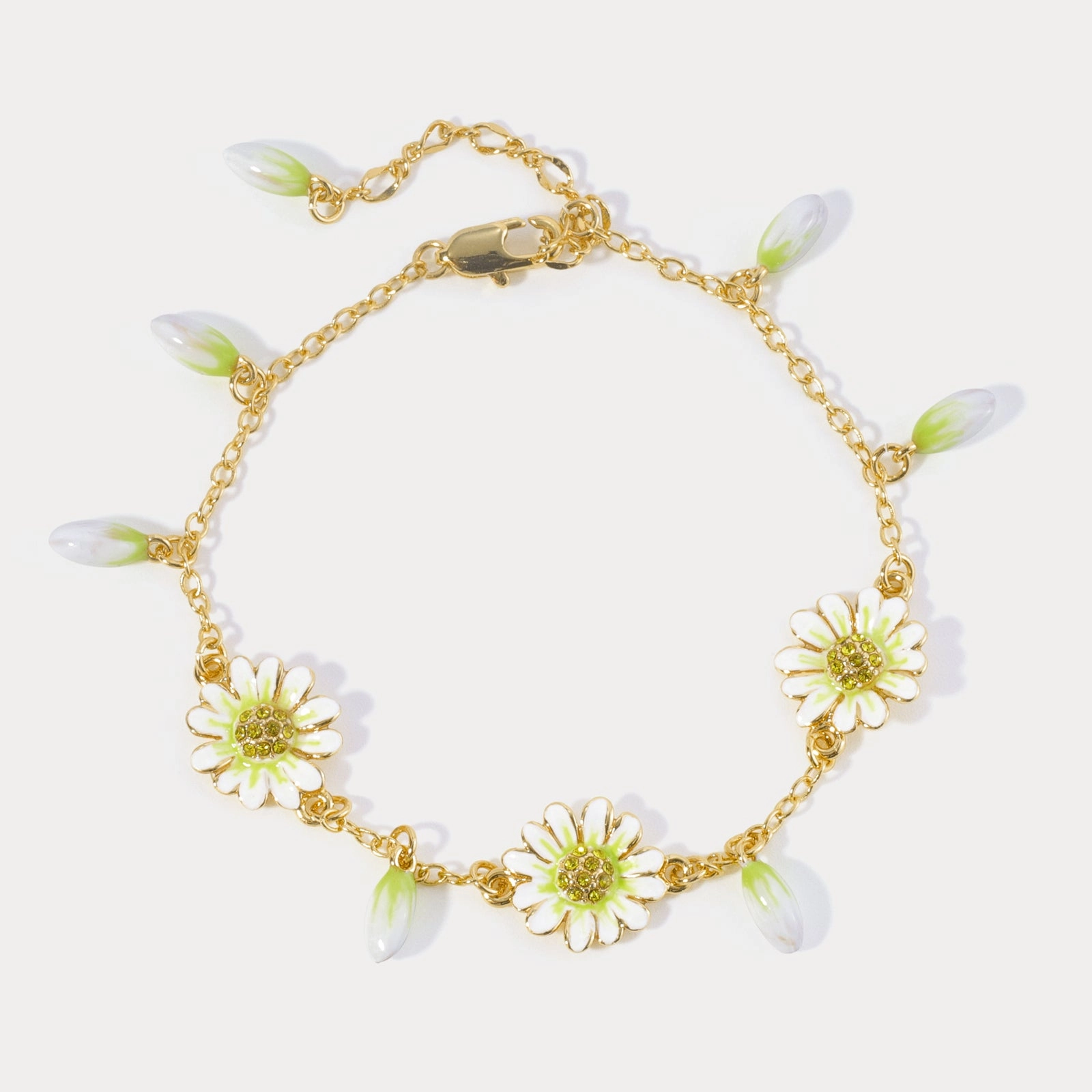 Daisy Charm Bracelet Unfailing Combinations Uptown Elegance