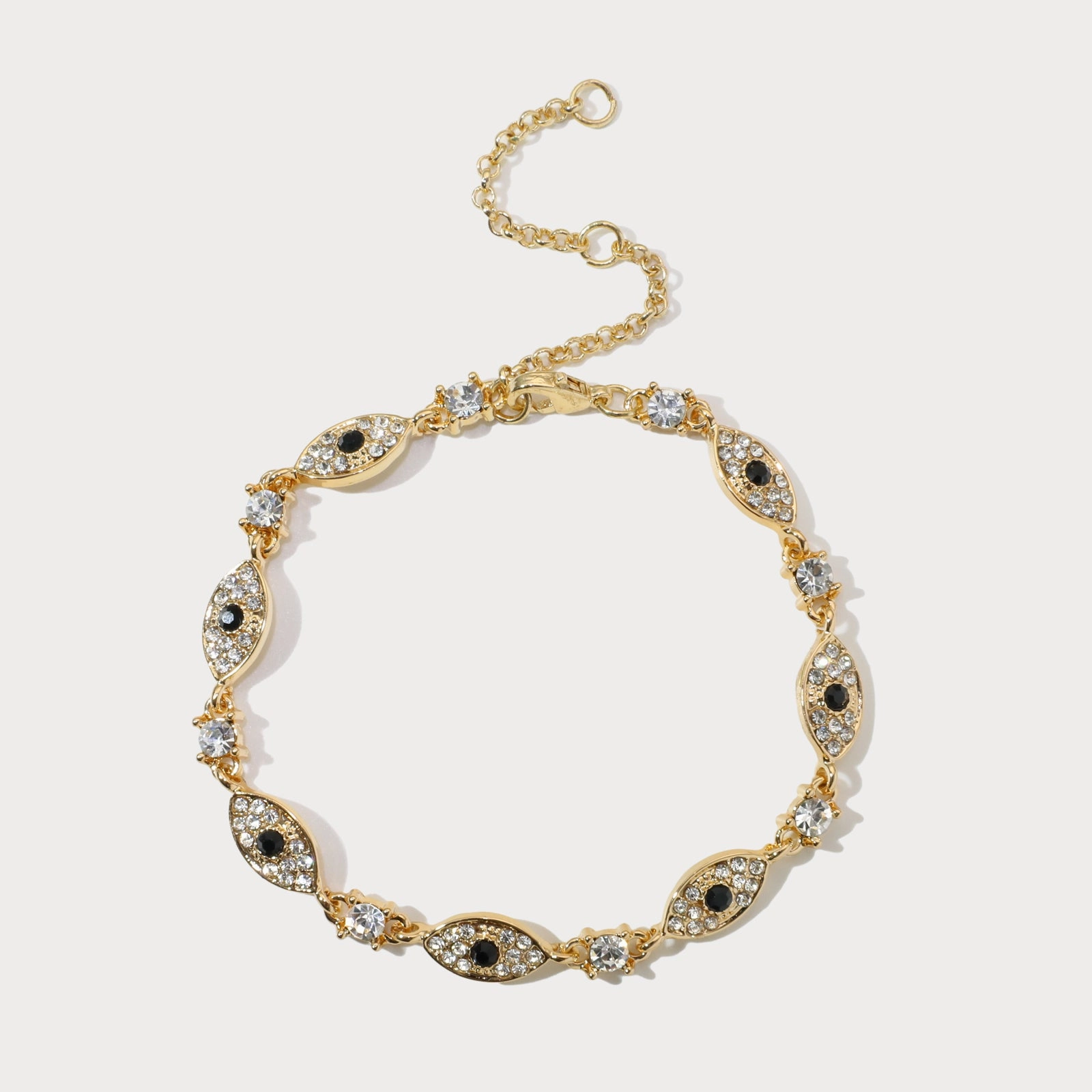 urban vibe Timeless Layer Diamond Evil Eye Bracelet