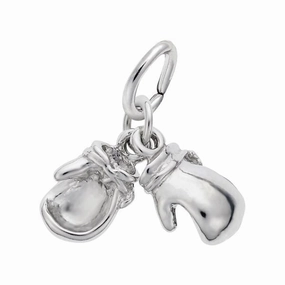 Boxing Gloves Accent Charm Minimal Appeal