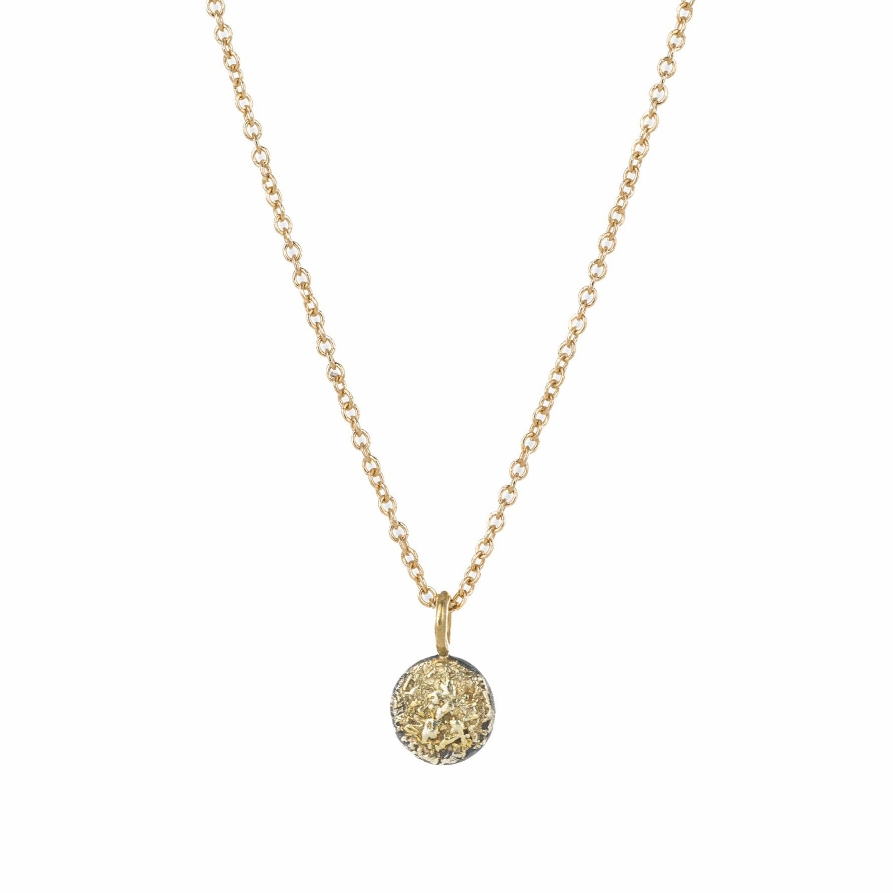 Comfortable Style Daily Accent Dusted Pebble Necklaces