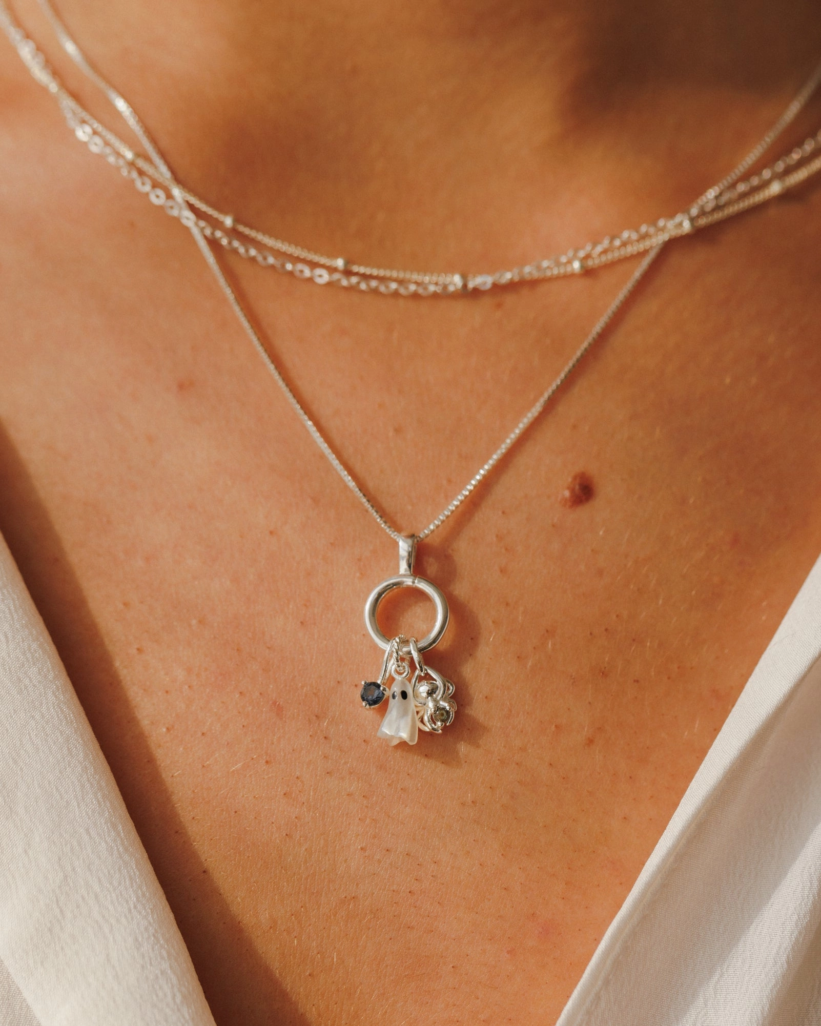 Daily Detail Unique Pieces Spider's Treasure Charm