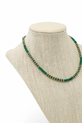 Chic Style Weekend Look Malachite Moment Necklace