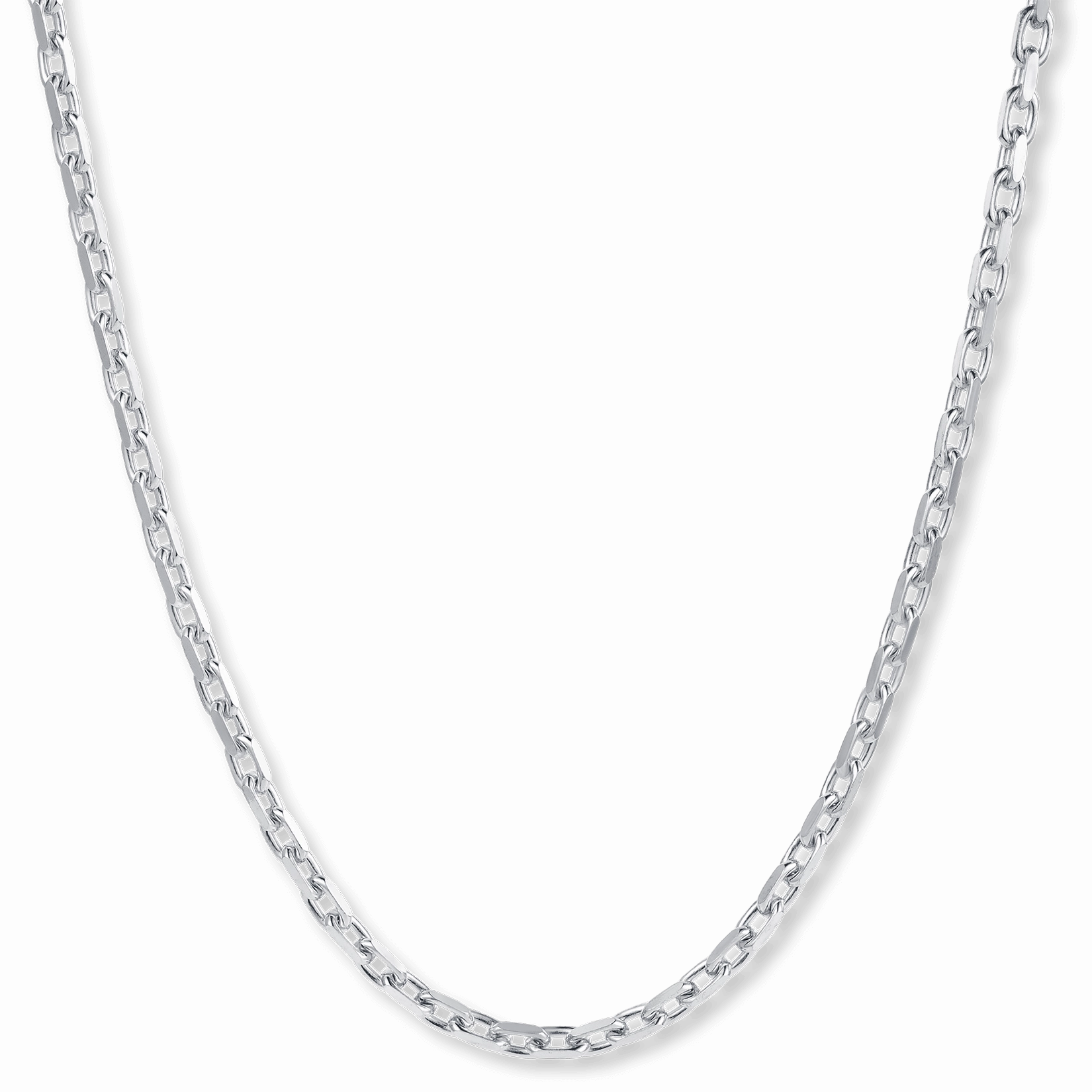 The Silver Anchor Necklace - Italian Collection Beaded Piece Romantic Style