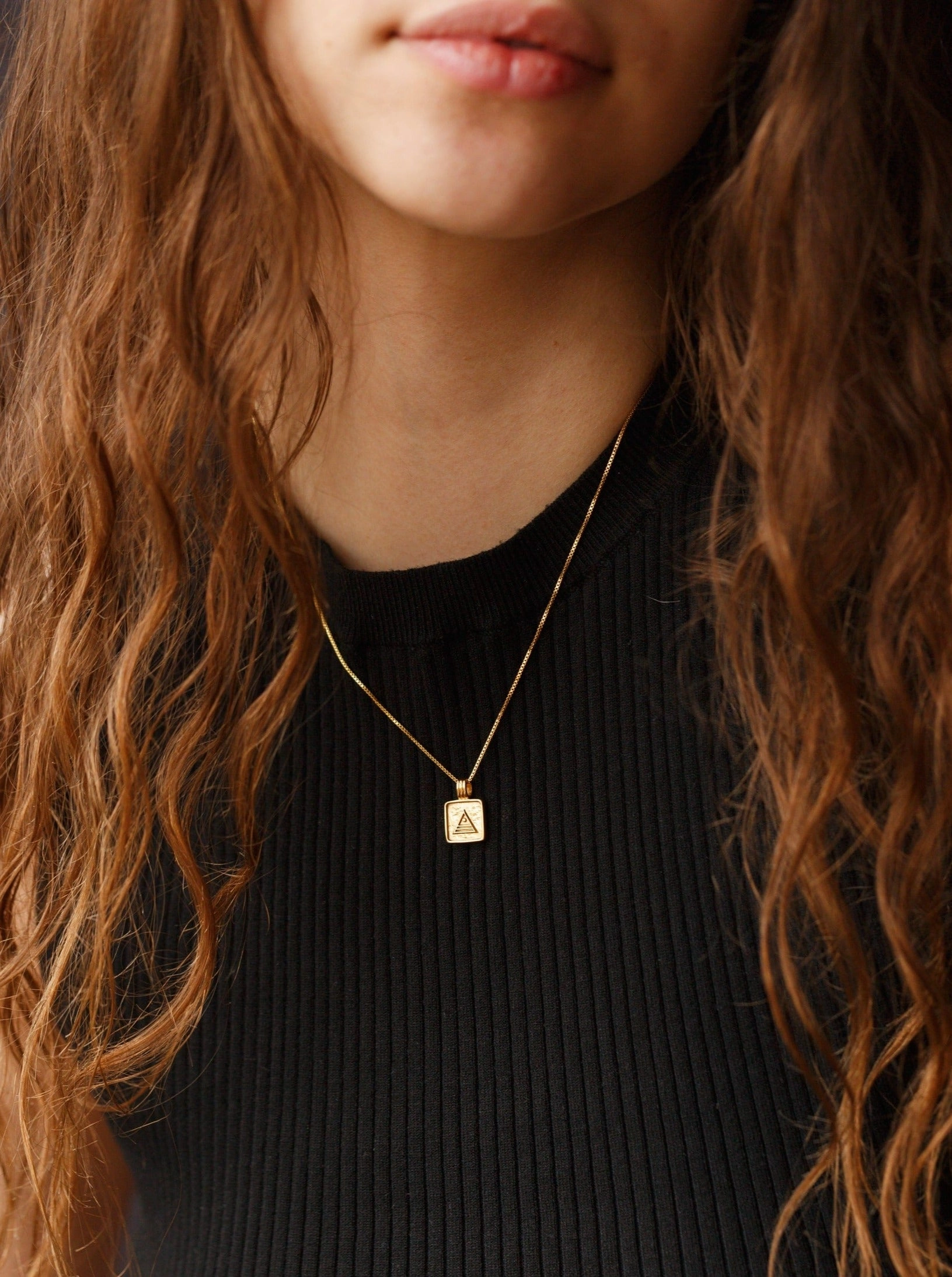 Chic Sparkle Enneagram Type Five Necklace