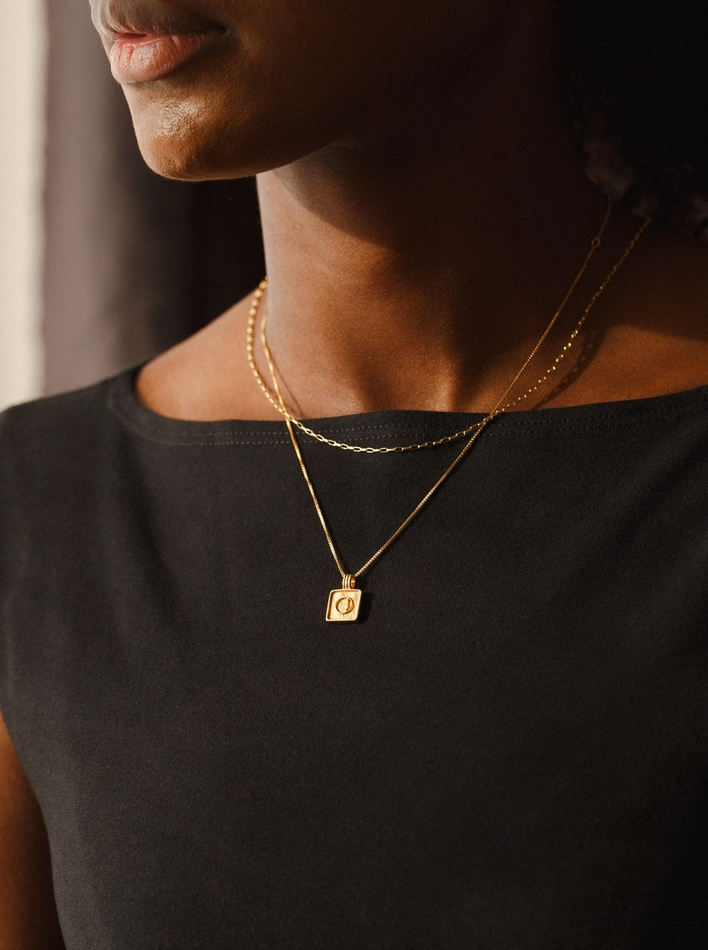 Fresh Elements Shiny Gifts Enneagram Type Four Necklace