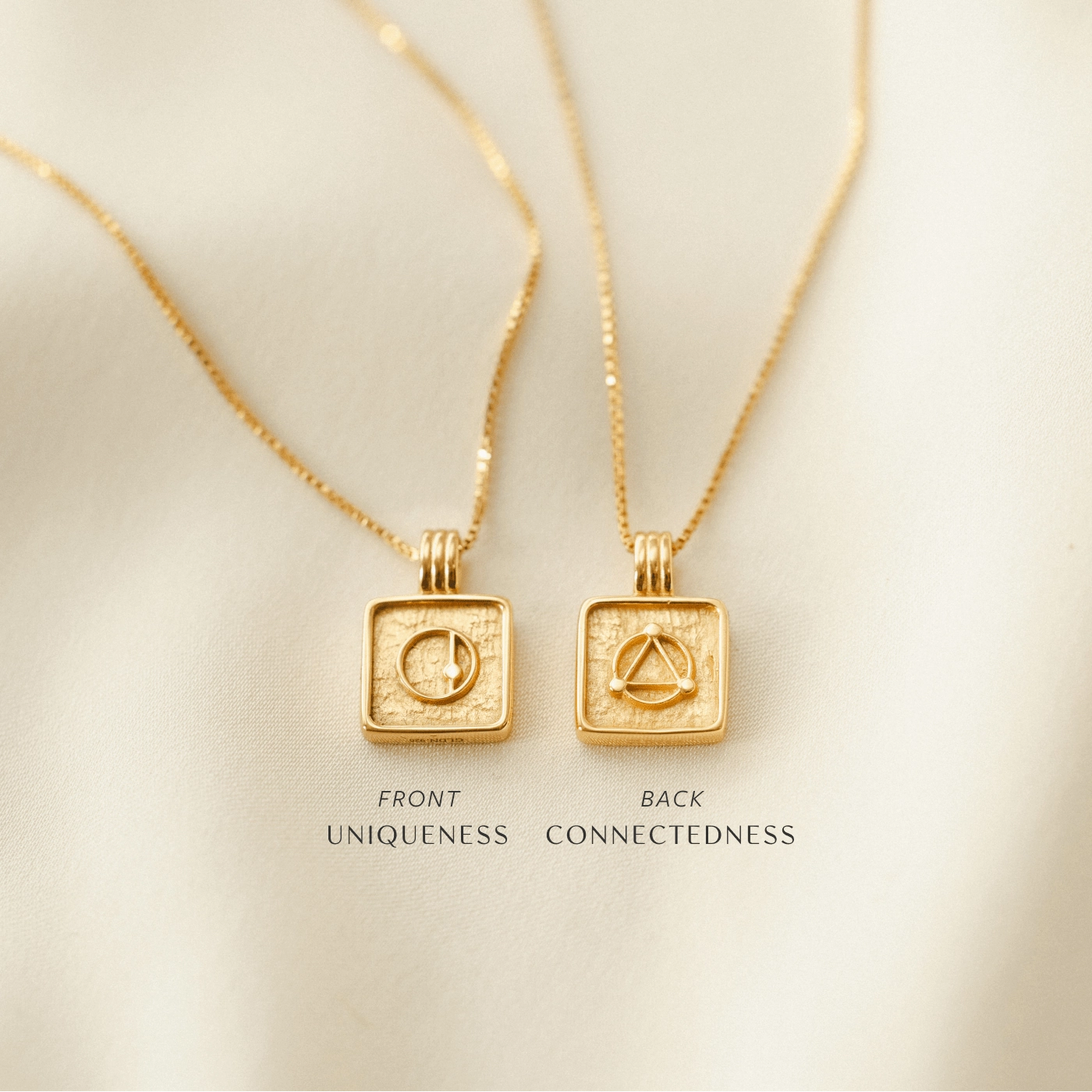 Enneagram Type Four Necklace Artistic Flair Smooth Detail