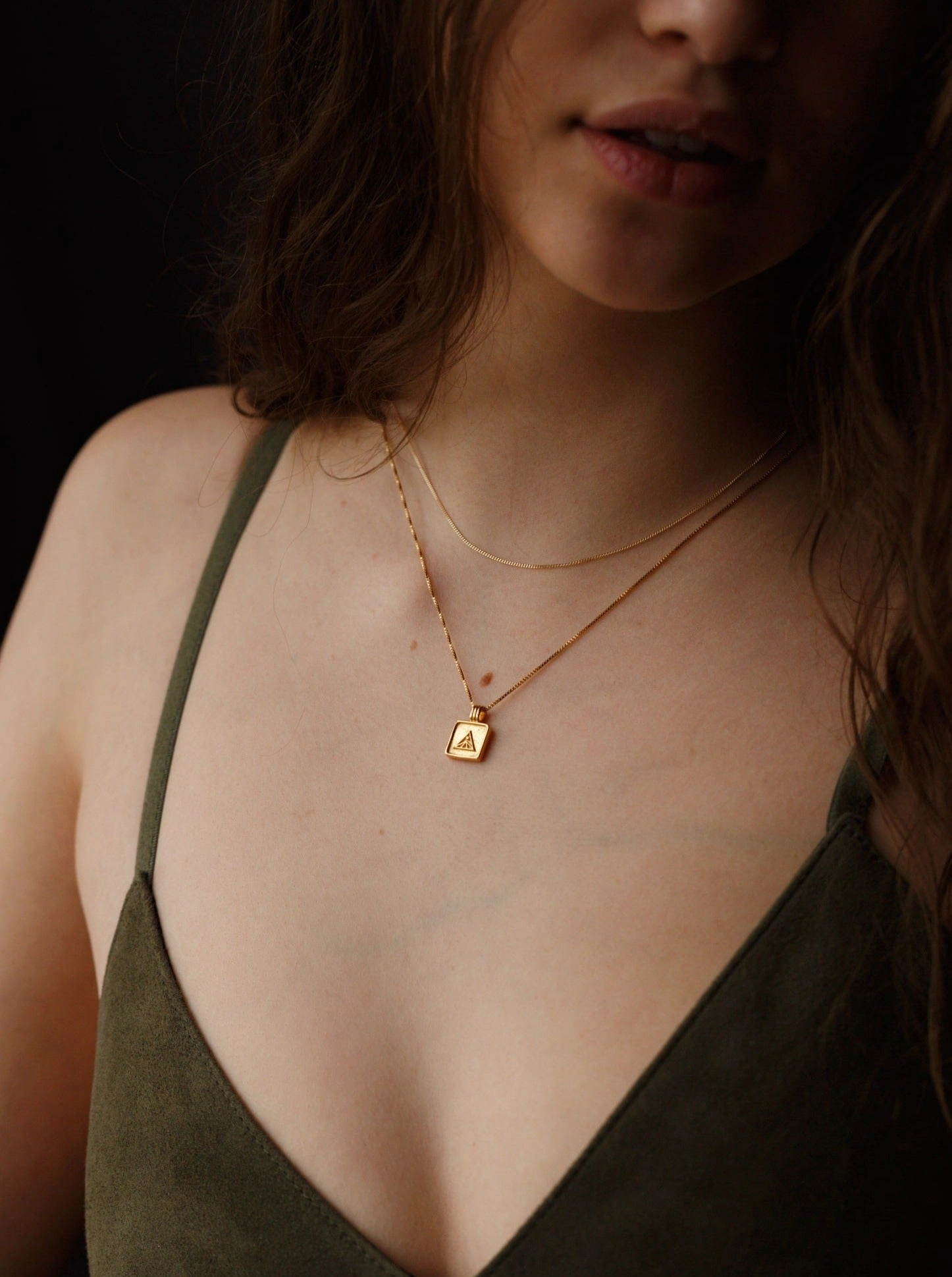 Fashion Classic Enneagram Type Three Necklace