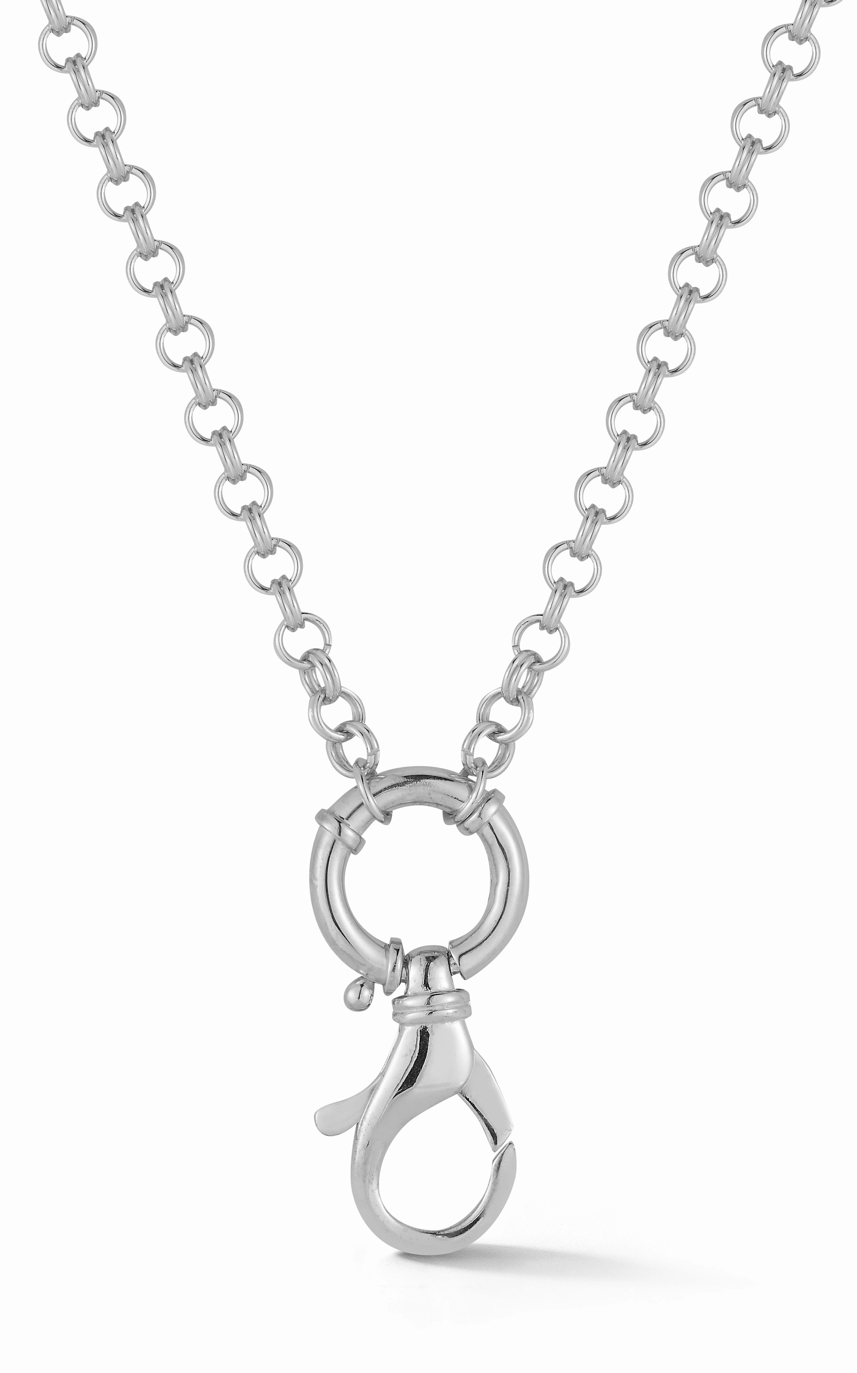 Personal expression Oversized Clasp Necklace