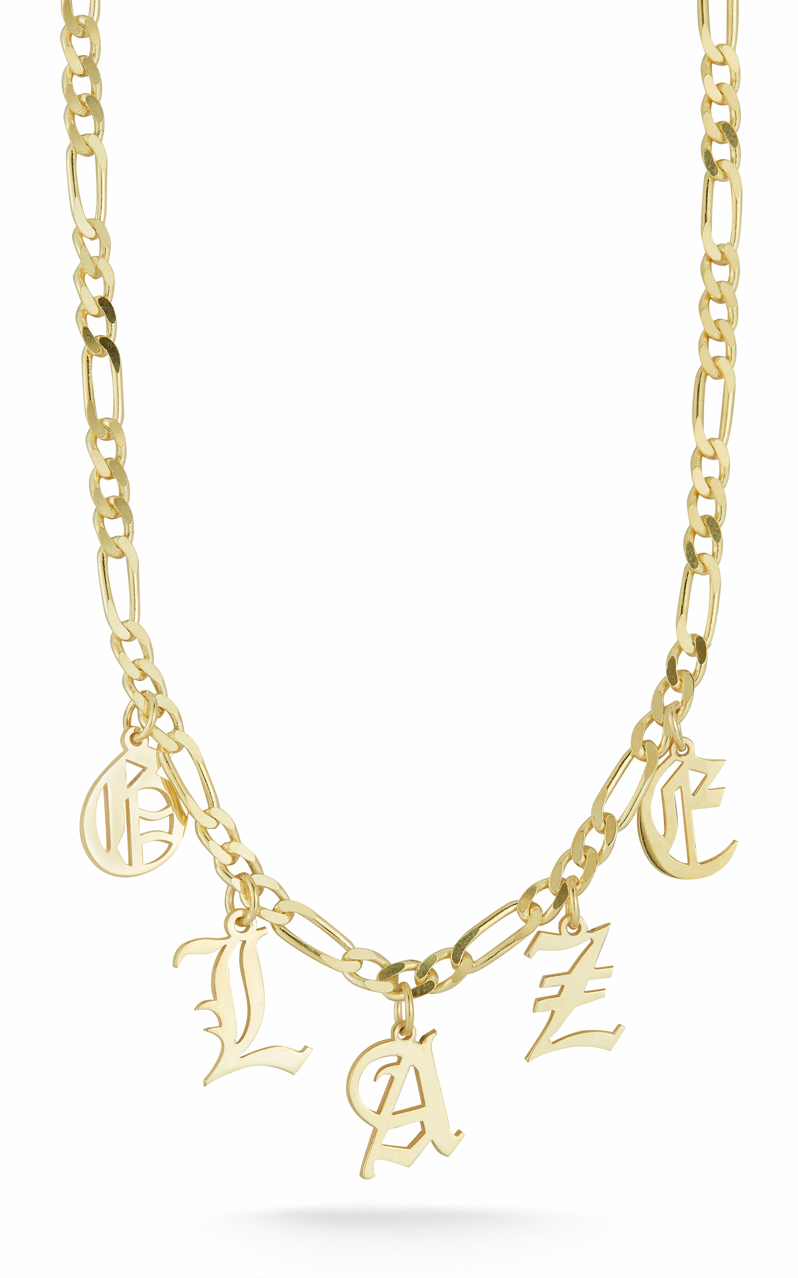 High-End Adornment Statement Name Necklace