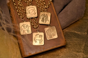 Vintage Pendant Zodiac Necklace Perfect Style