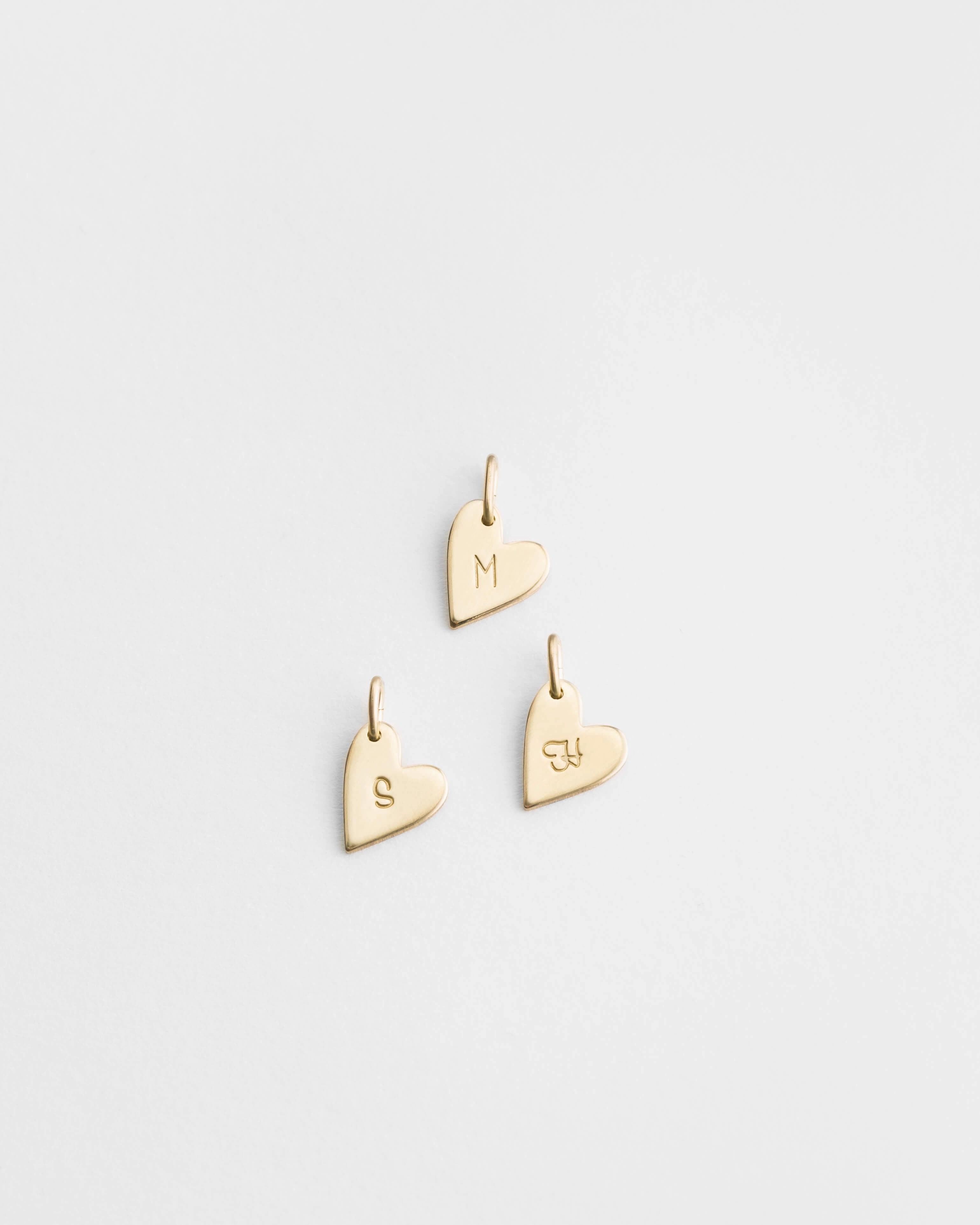 Red Tone Extra Maude Heart - 8x10mm