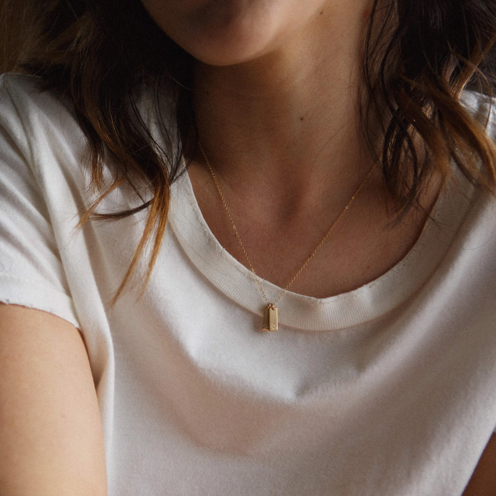 Elegant Gem Extra Palermo Tag - 4x12mm