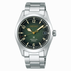 Timeless Pieces Prospex Luxalpinist Green Men's Seiko Automatic