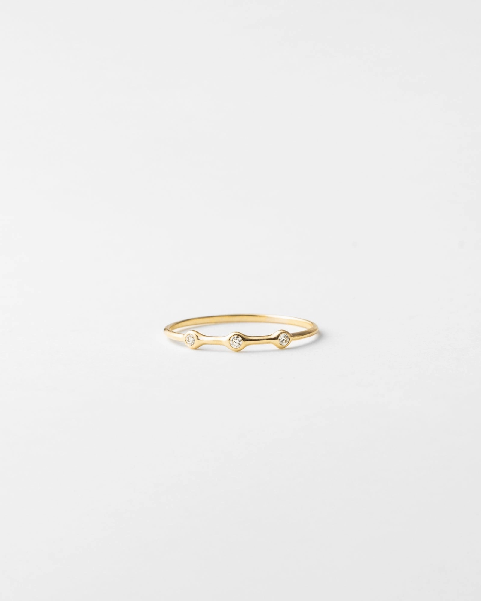 Date Ready Elegant Craftwork Gaia Diamond Trilogy Ring