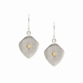 Durable feature Soleil Earrings - 18k Gold, Sterling Silver   Diamond