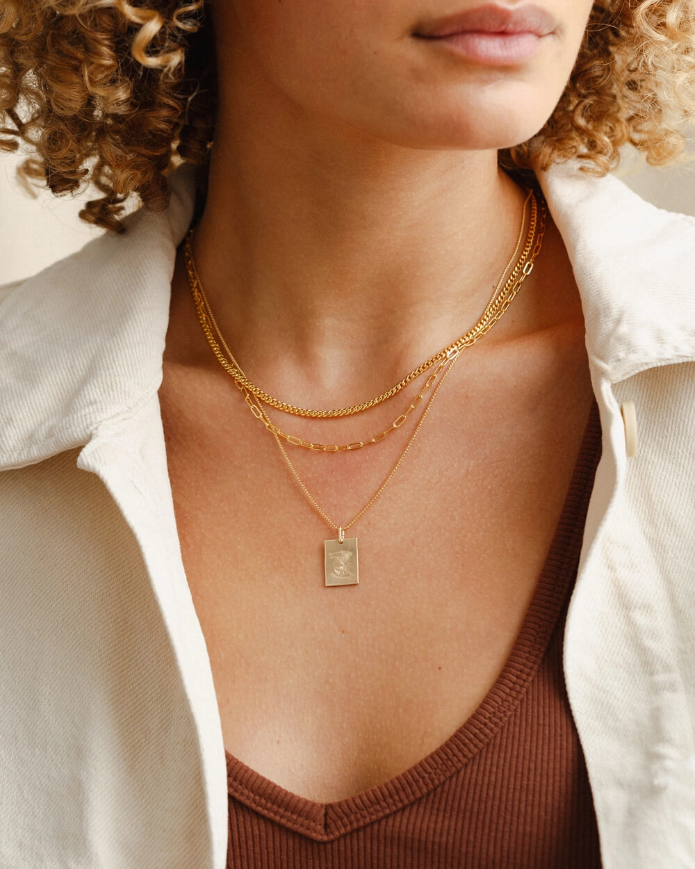 Modern Mood Fresh Sparkle Faun Chain