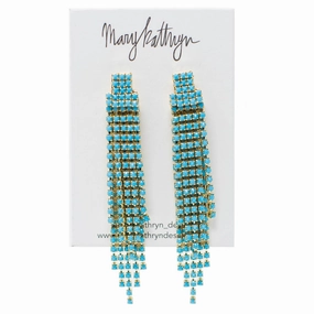 Turquoise Dangles Fashionable Adornment