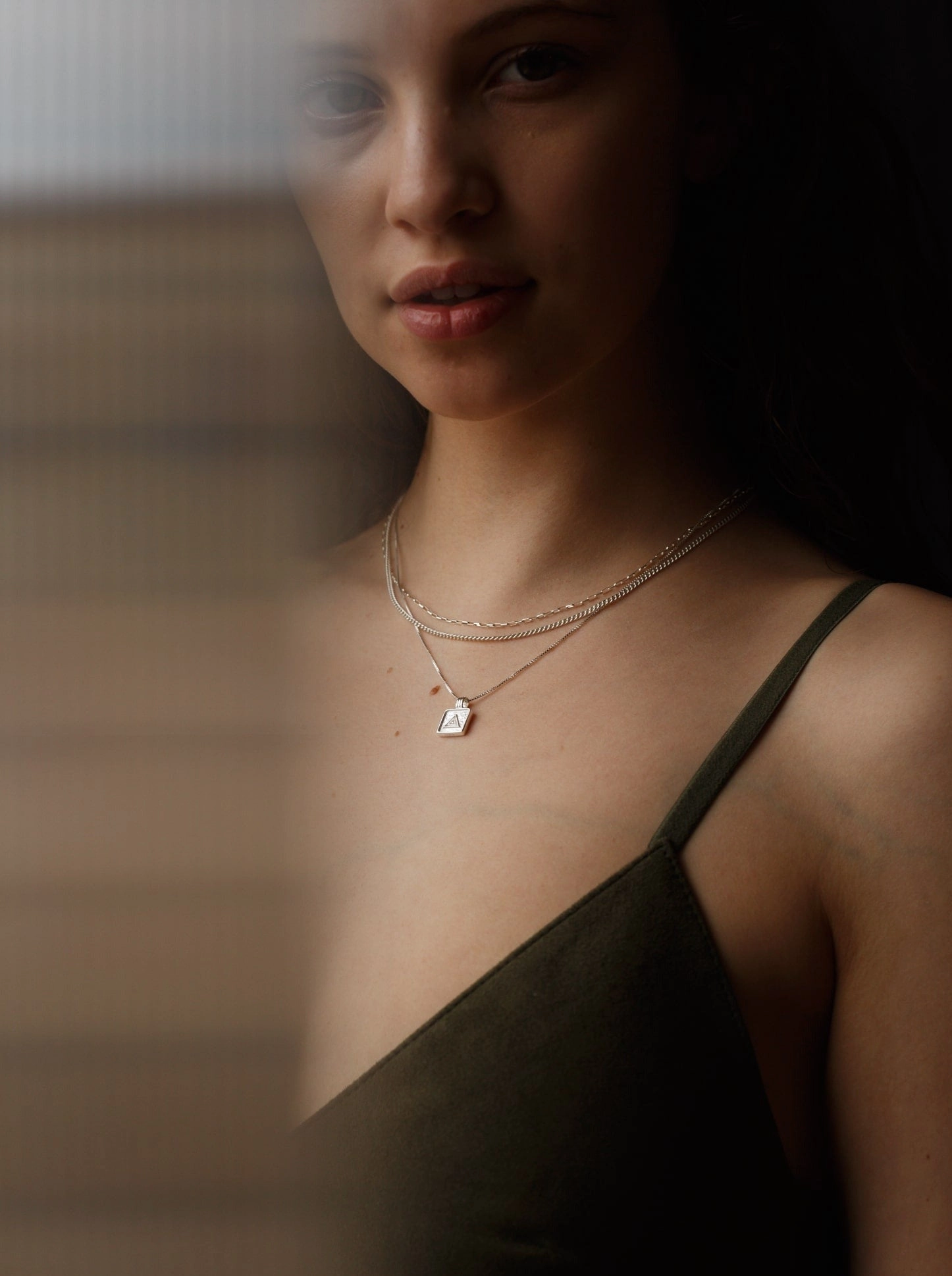 Enneagram Type Six Necklace Accent Focus Evening Style