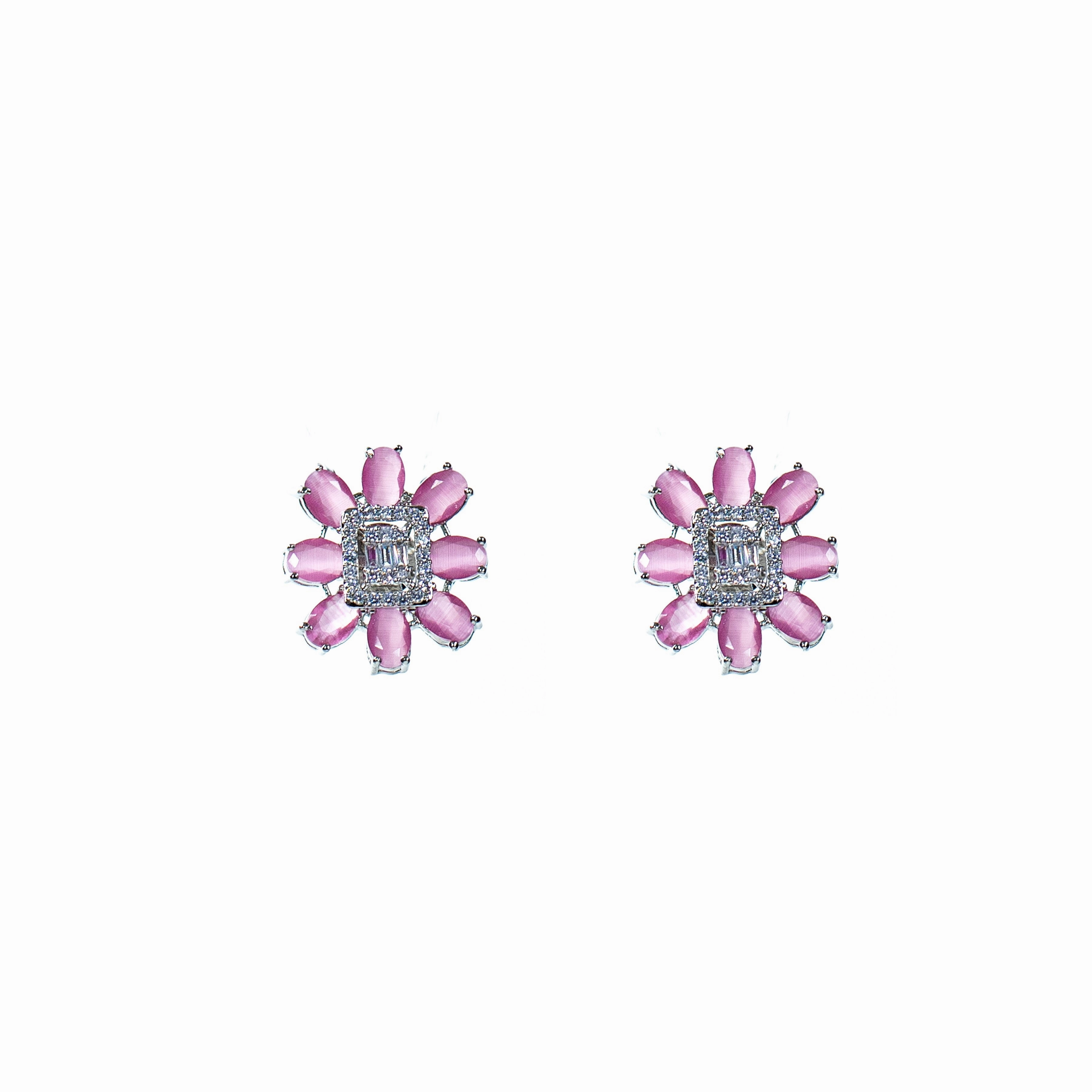 Floro illusion stud earring Special Accent