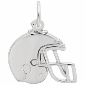 Football Helmet Charm Sparkling Piece Classic Trend