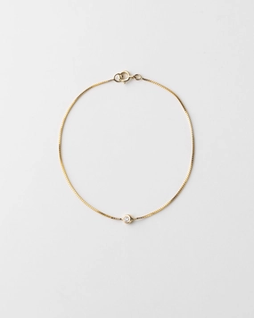 Gaia Diamond Solitaire Bracelet Modern Finish Glamorous Gifts