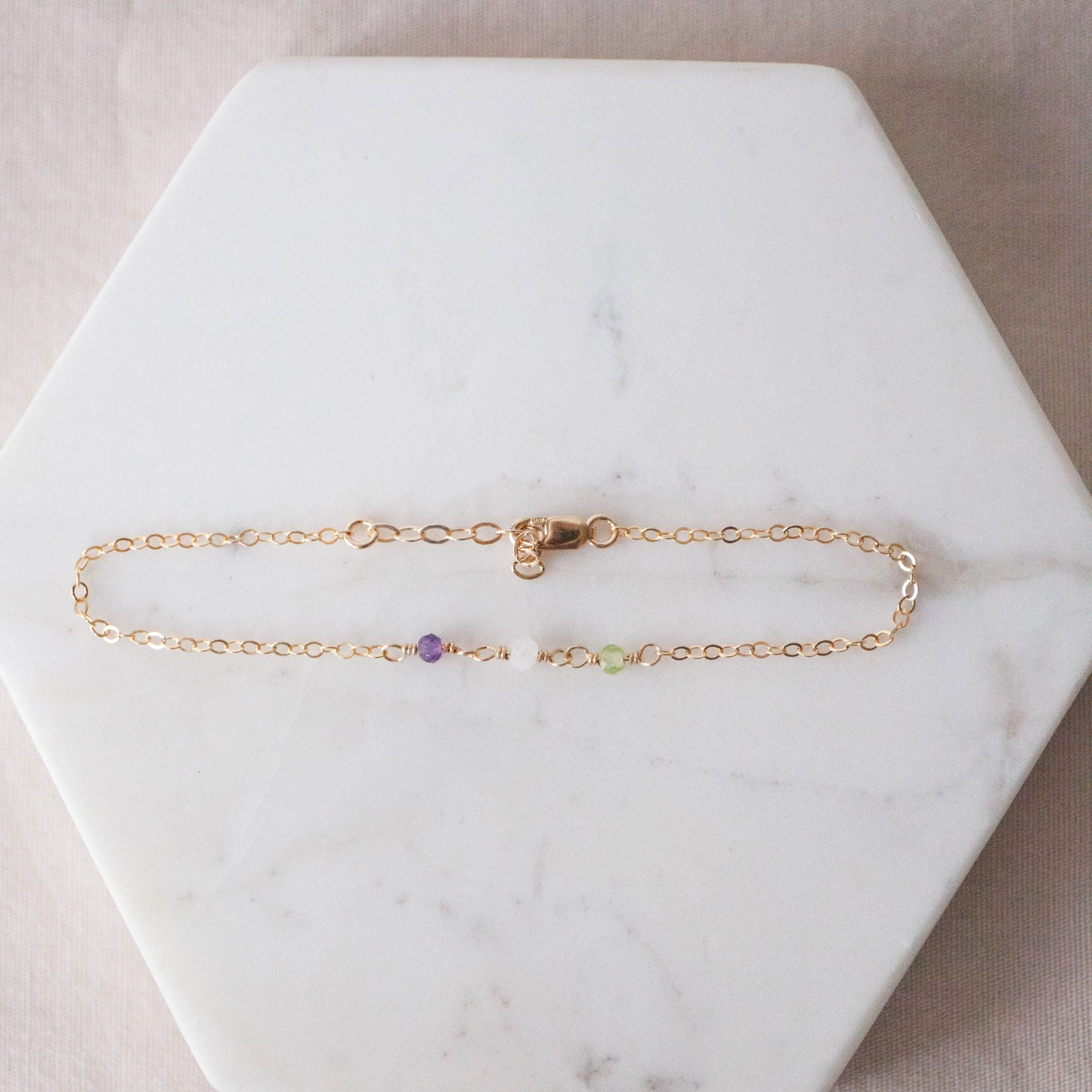 Genderqueer Pride Bracelet Good Feelings Perpetual Fusions