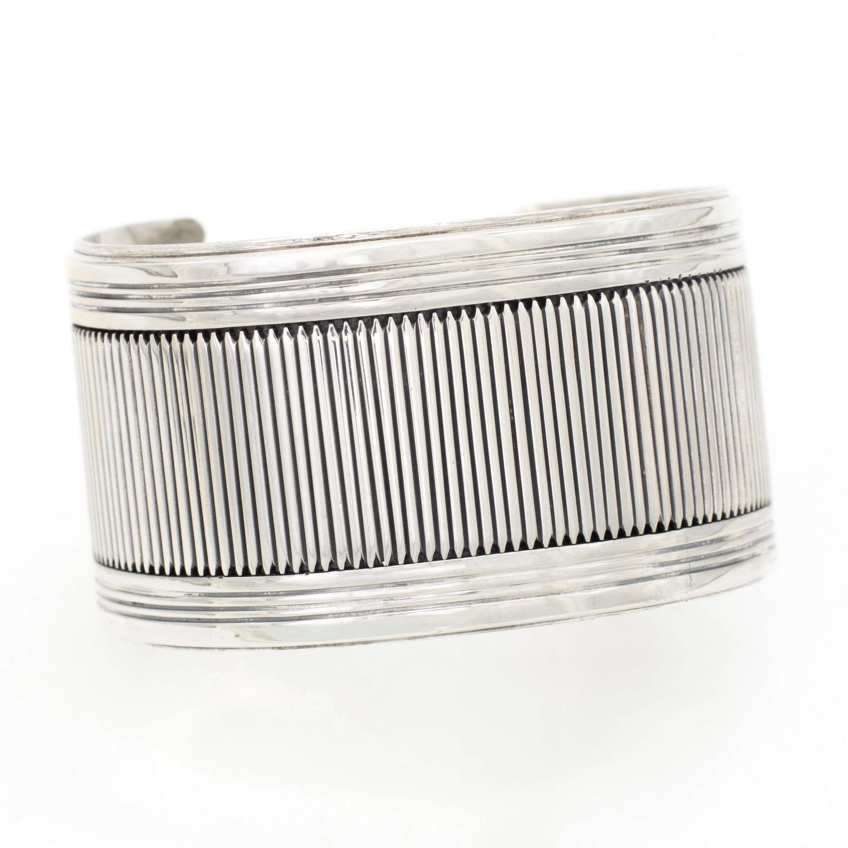 Gibson Nez Navajo Handmade Sterling Silver Cuff Bracelet Daily Style