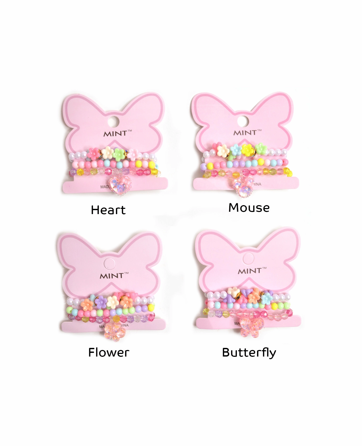 Glitter Charms Kids Bracelet Cultural View