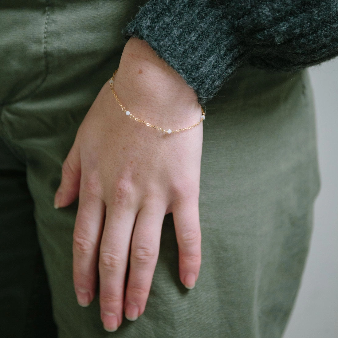 Moonstone Classic Bracelet Treat Yourself