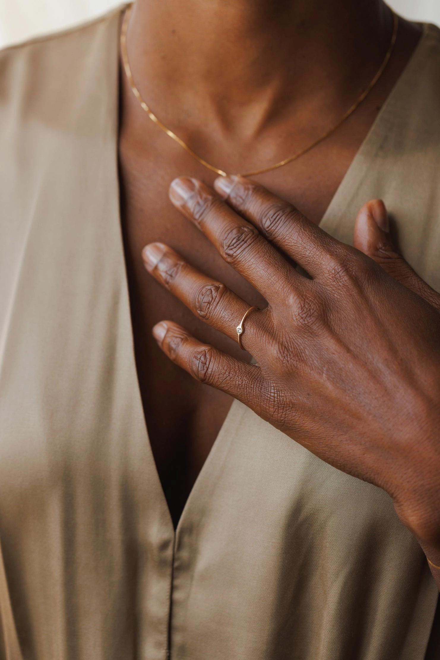 Precious Design Charming Jewelry Gaia Diamond Solitaire Ring