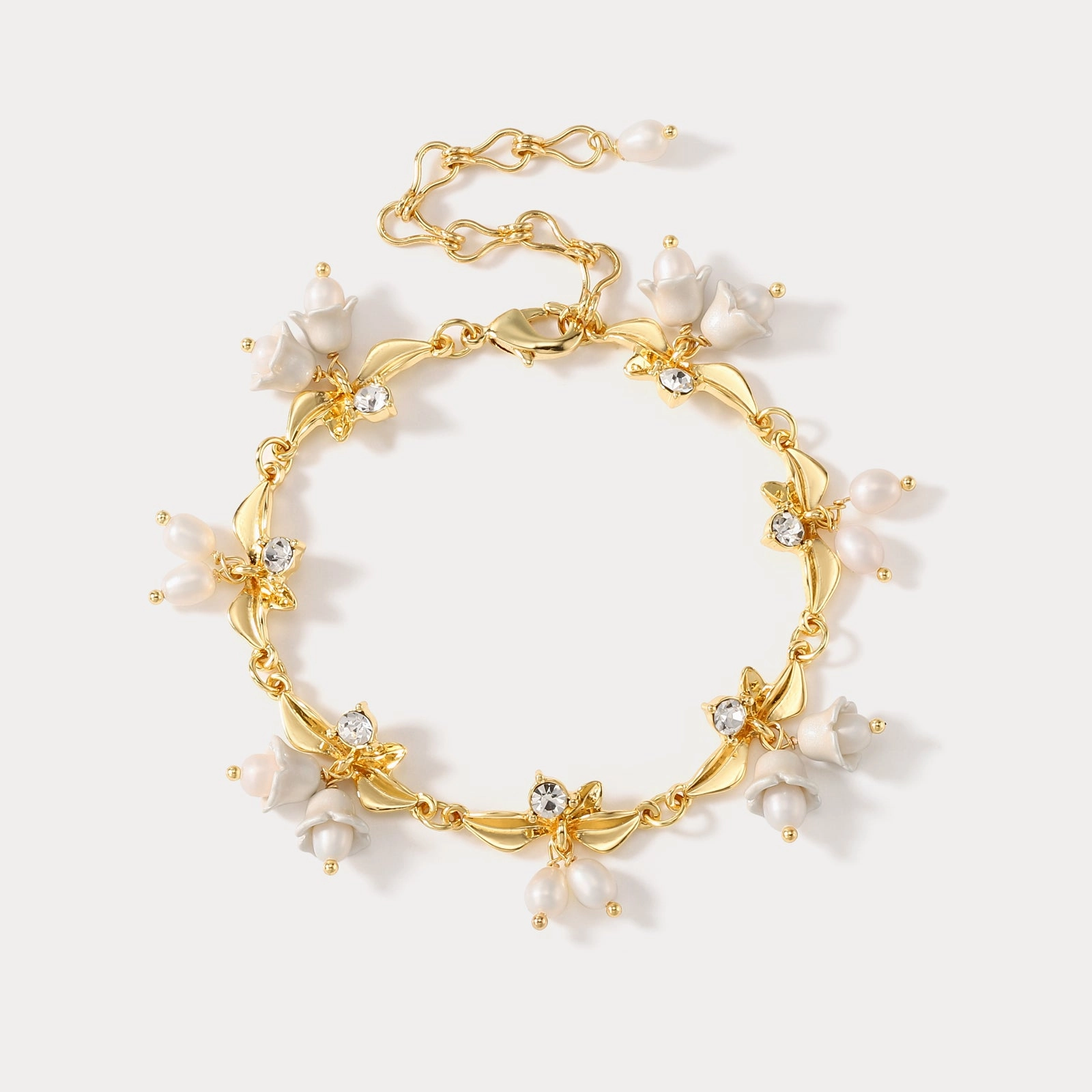 Golden Lily of The Valley Bracelet All-Stage Life Urban Edge