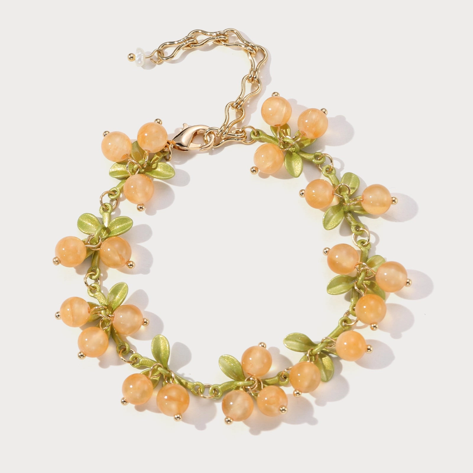 Present Time Rare Account Goldenberry Bracelet