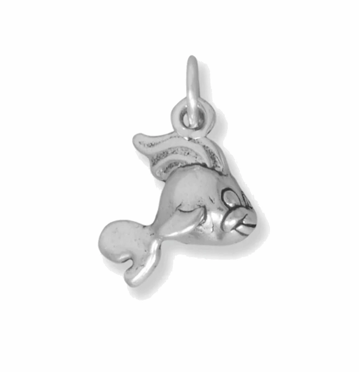 Allure Factor Refined Detailing Goldfish Charm Sterling Silver