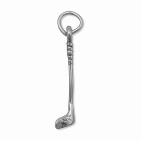 Golf Club Charm Sterling Silver Autumn Style