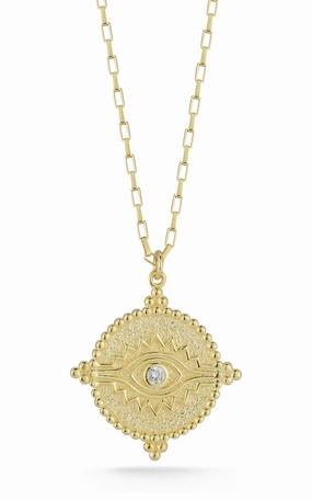 Ideal Piece Vintage Gift Evil Eye Pendant Necklace