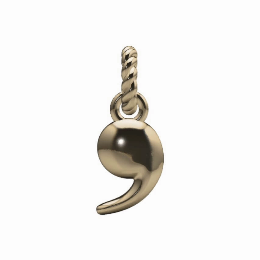 Comma Charm Glossy Touch Polished Mood