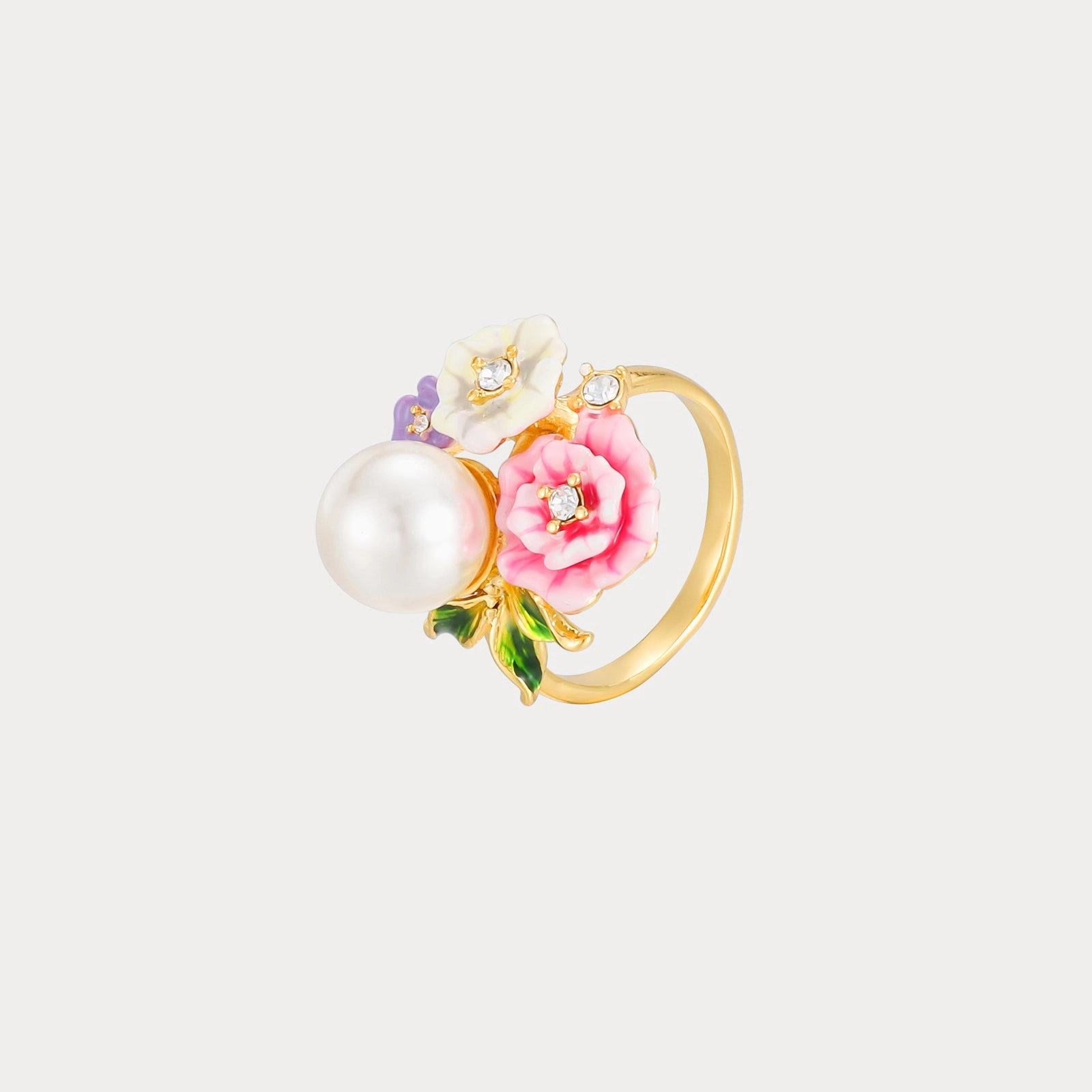 HighEnd Jewelry Chic Design Wild Rose Ring