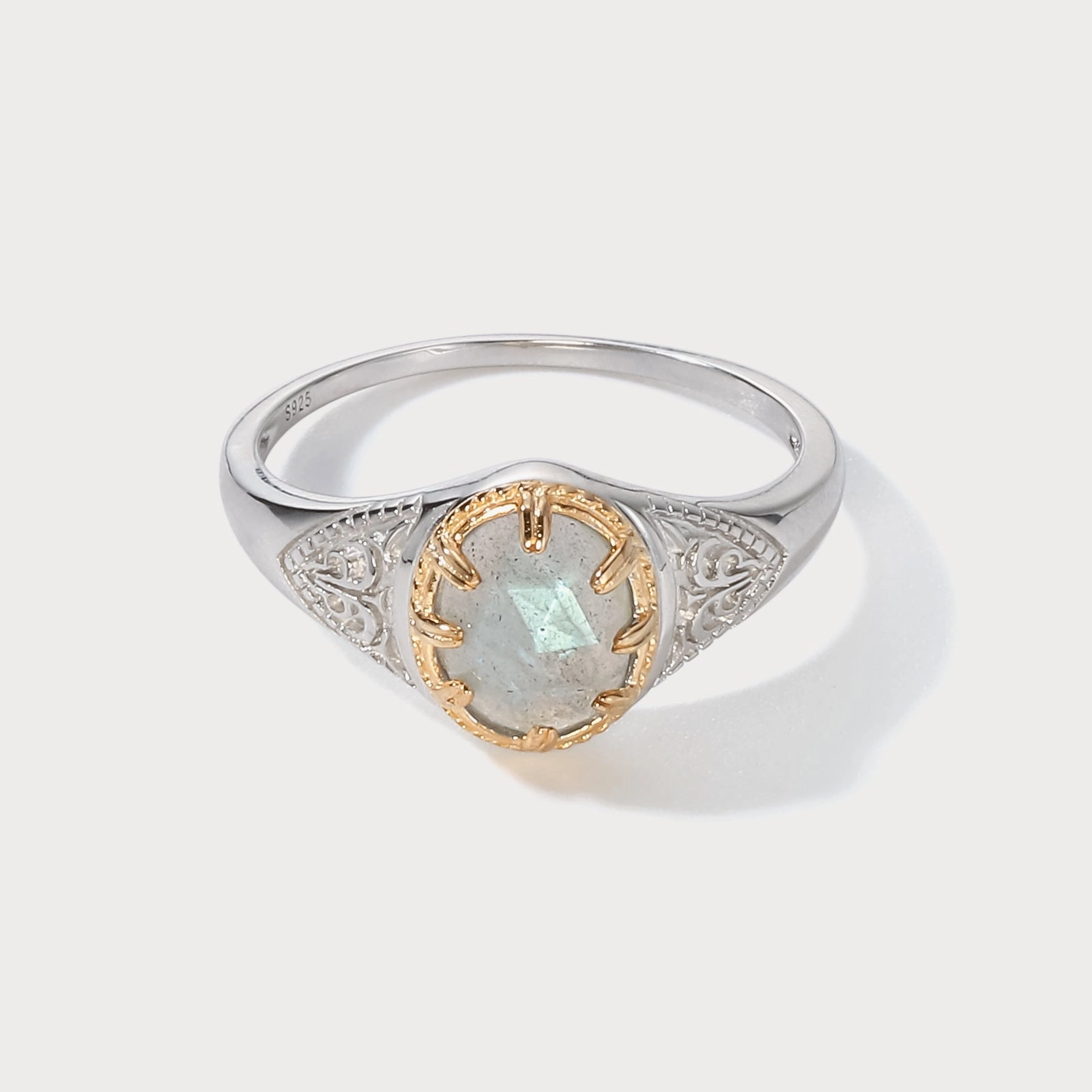 Labradorite Ring Personal Object Stylish Accessory