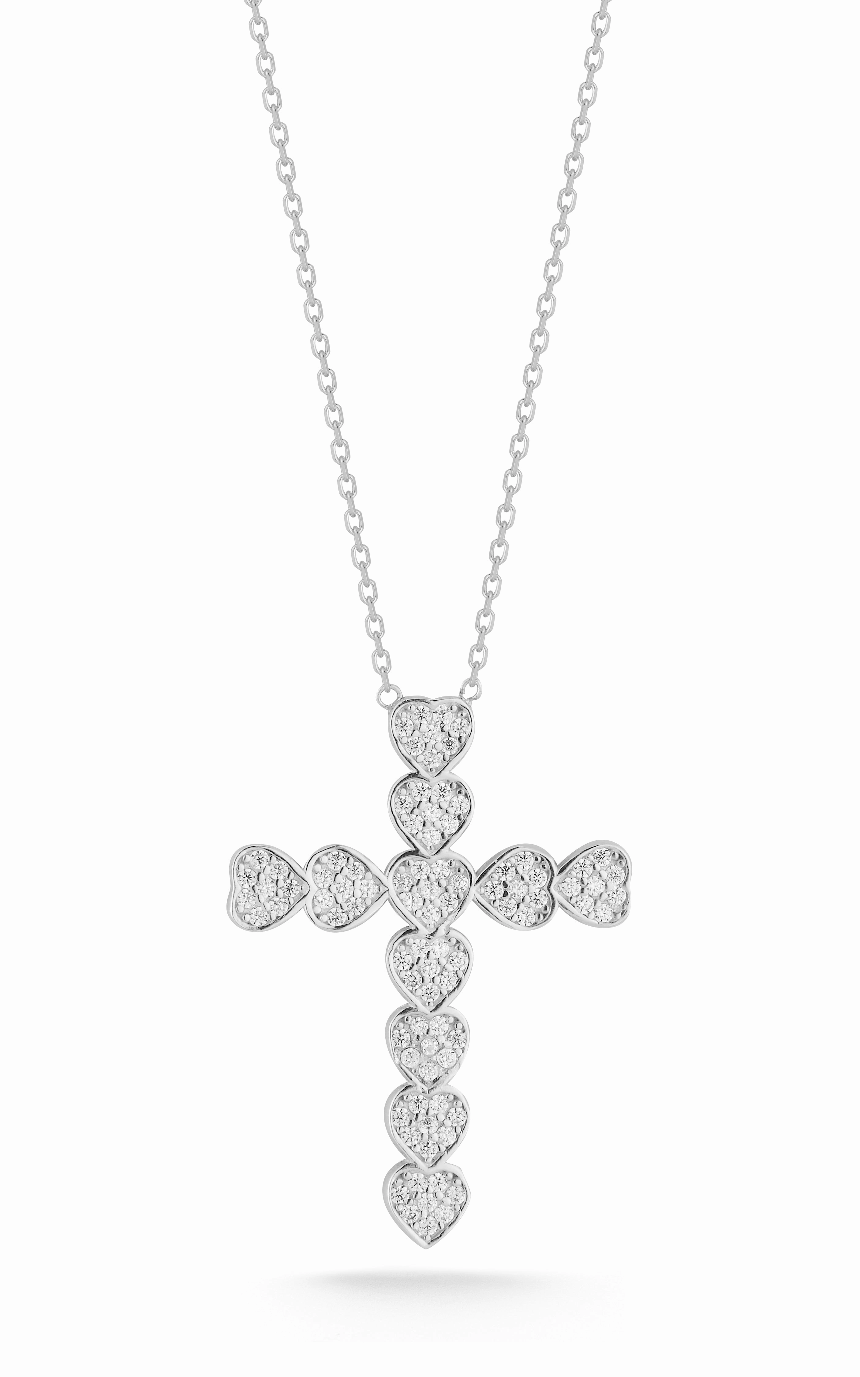 Signature Accent Cross Statement Necklace