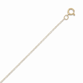 Bridal Look Vivid Charm Cable Chain Necklace 14k Gold-filled - Made in the USA